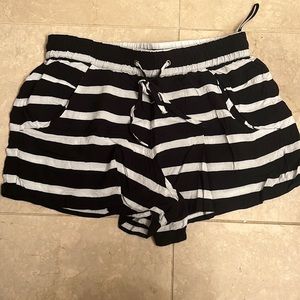 French Connection Stripped Shorts